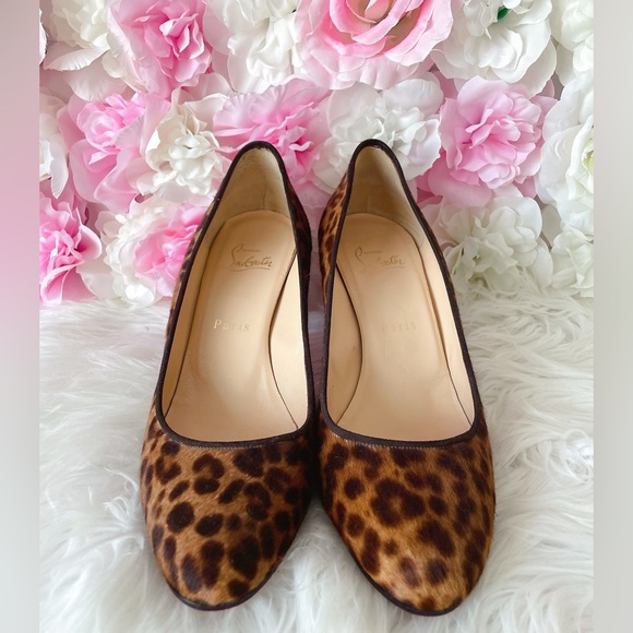 Christian Louboutin Leopard Heels - Picture 8 of 8
